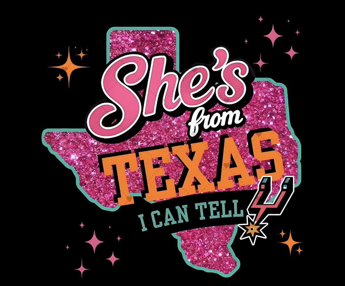 Spurs She’s from Texas I Can Tell